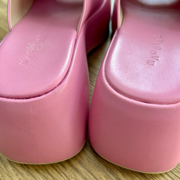 Maguire Vibrant Pink Mules - Picture 7 of 9